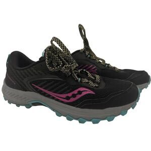 Saucony Women's Black The excursion TR15 Running Sneakers Size 9